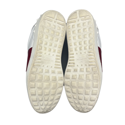 Valentino Garavani Open Sneakers (White Red)