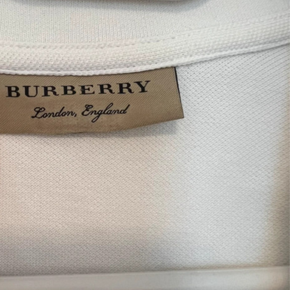 Burberry Polo Shirt (White)