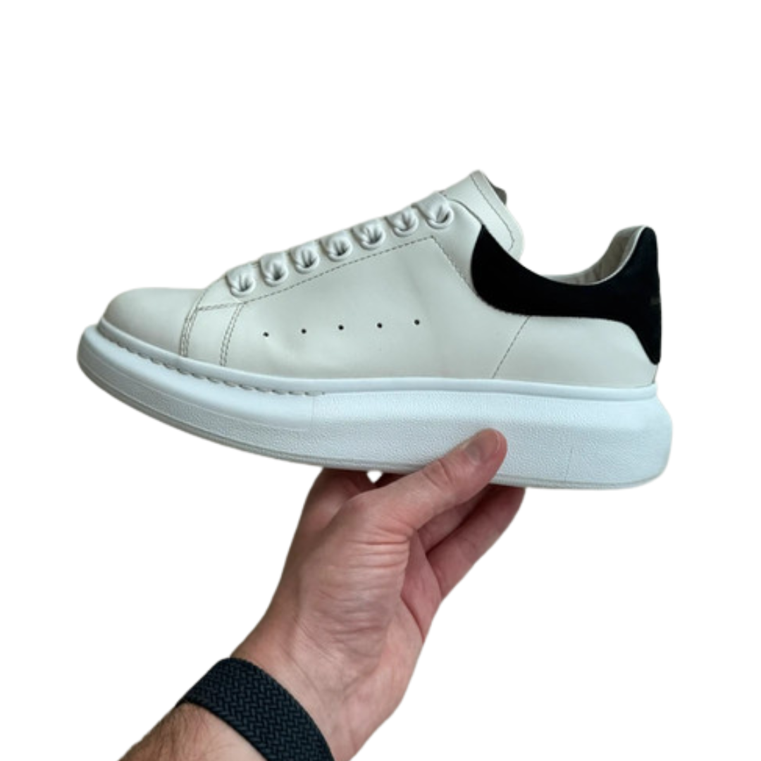 Alexander Mcqueen Sneakers (White Black) (Womens)