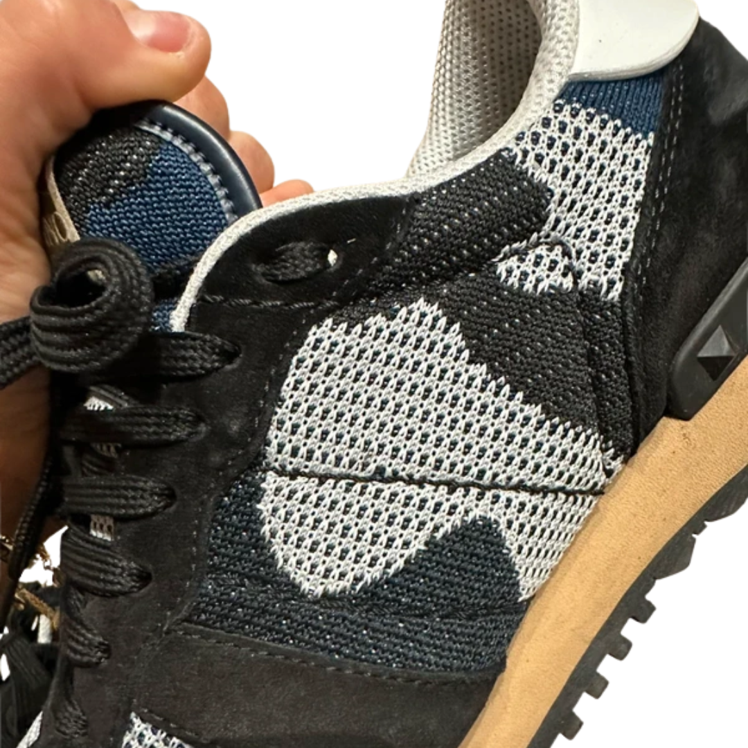 Valentino Garavani Rockrunner Sneakers (Navy)