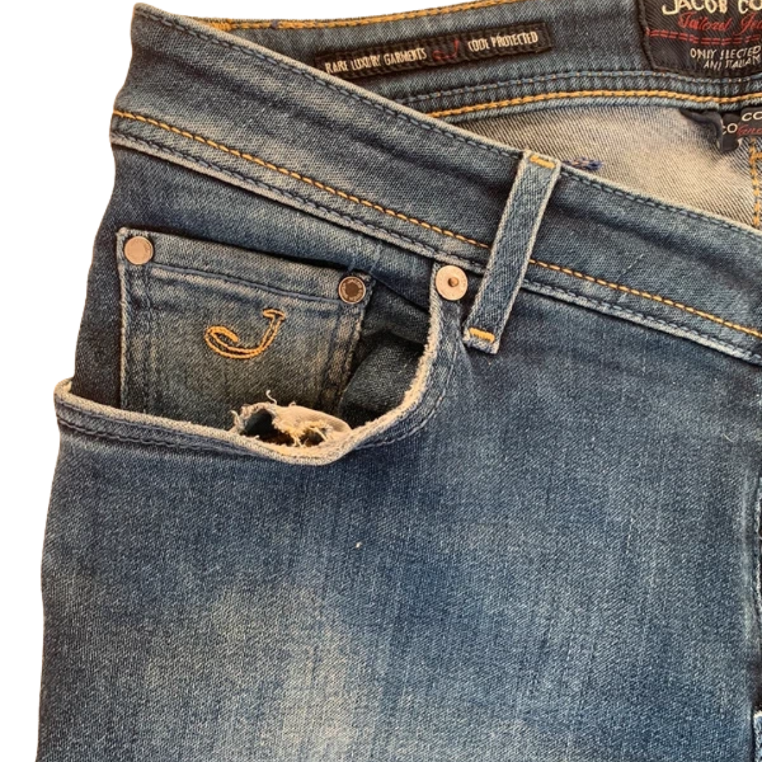 Jacob Cohën 622 Limited Edition Vespa Slim fit Jeans (Navy)