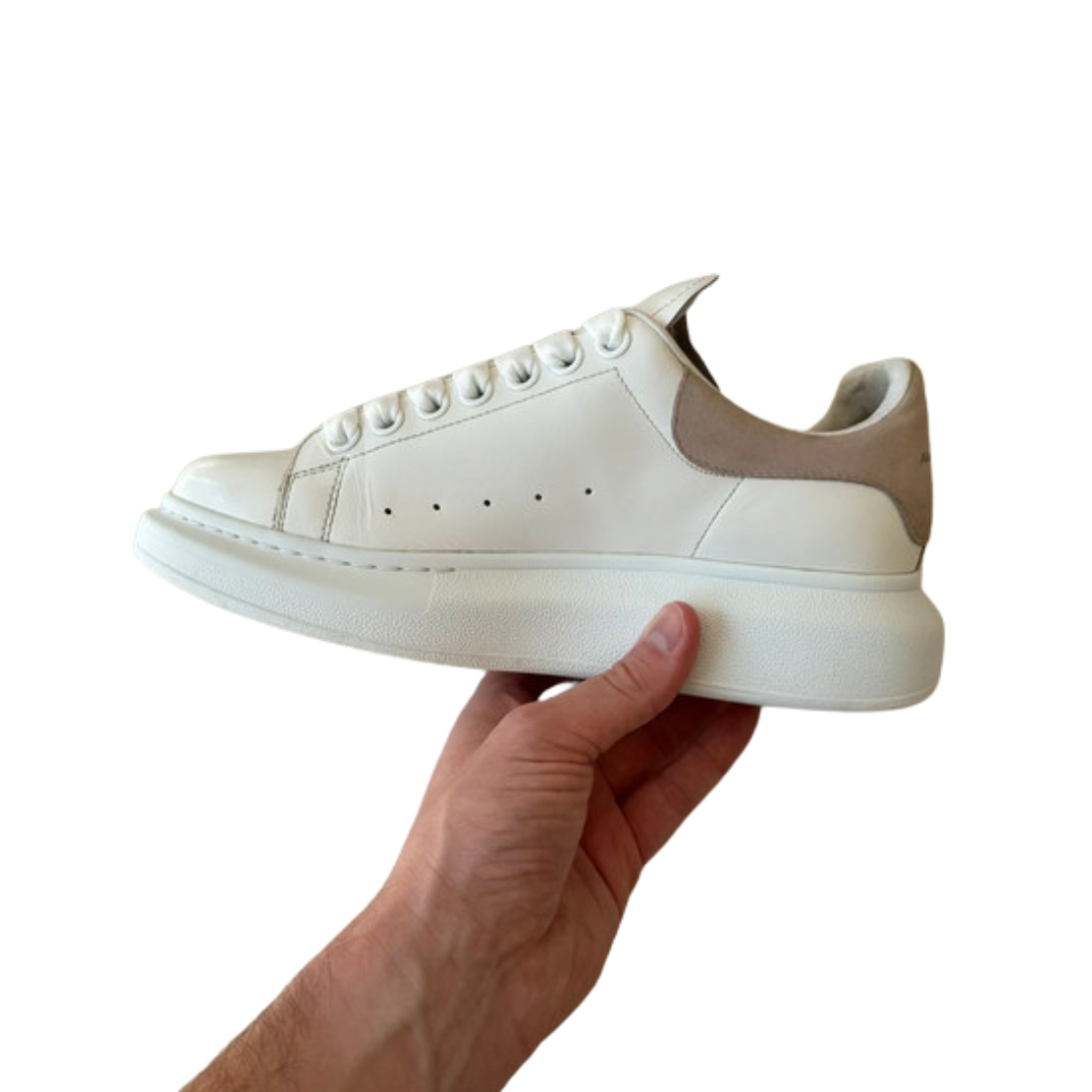 Alexander Mcqueen Sneakers (White Pink) (Womens)
