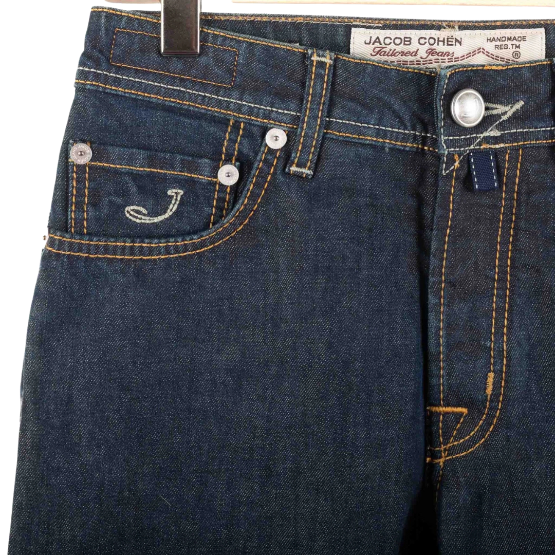 Jacob Cohën 688 Slim Fit Jeans (Navy) (New)