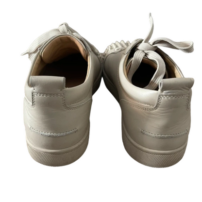 Christian Louboutin Louis Junior Spike Sneakers (Cream)
