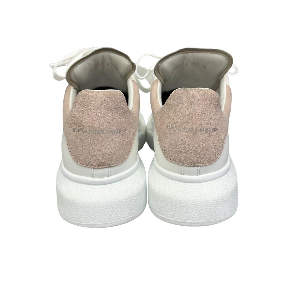 Alexander Mcqueen Sneakers (White Pink) (Women's)