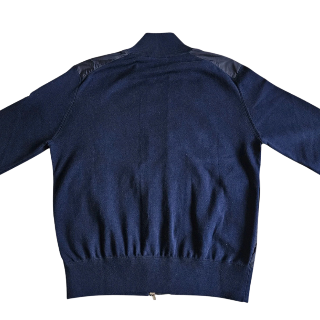 Moncler Cardigan Vest (Navy)