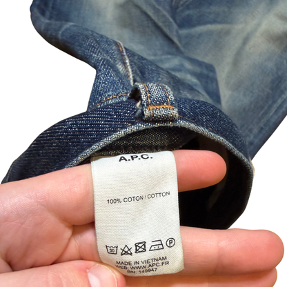 APC New Standard Dry Selvage Jeans (Navy)