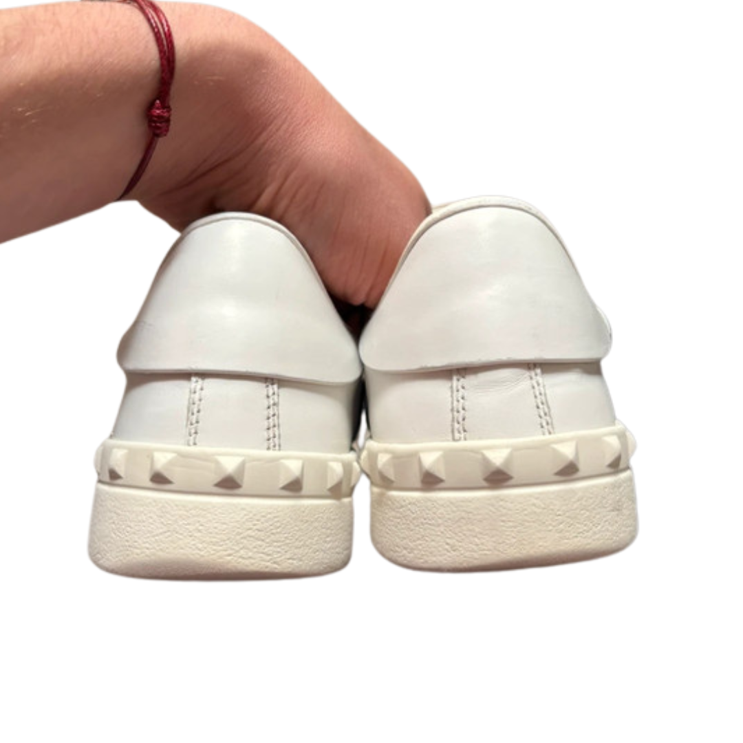Valentino Garavani Open Sneakers (White Black)