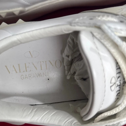 Valentino Garavani Open Sneakers (Patent Yellow) (Women's)