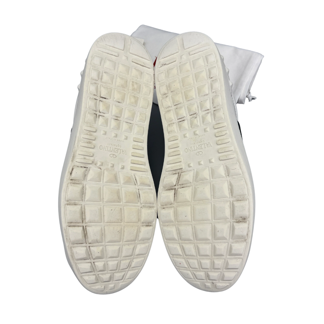 Valentino Garavani Open Sneakers (White Black)