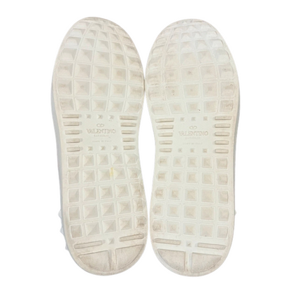 Valentino Garavani Open Sneakers (White Pink) (Womens)