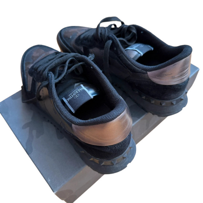 Valentino Garavani Rockrunner Sneakers (Black)