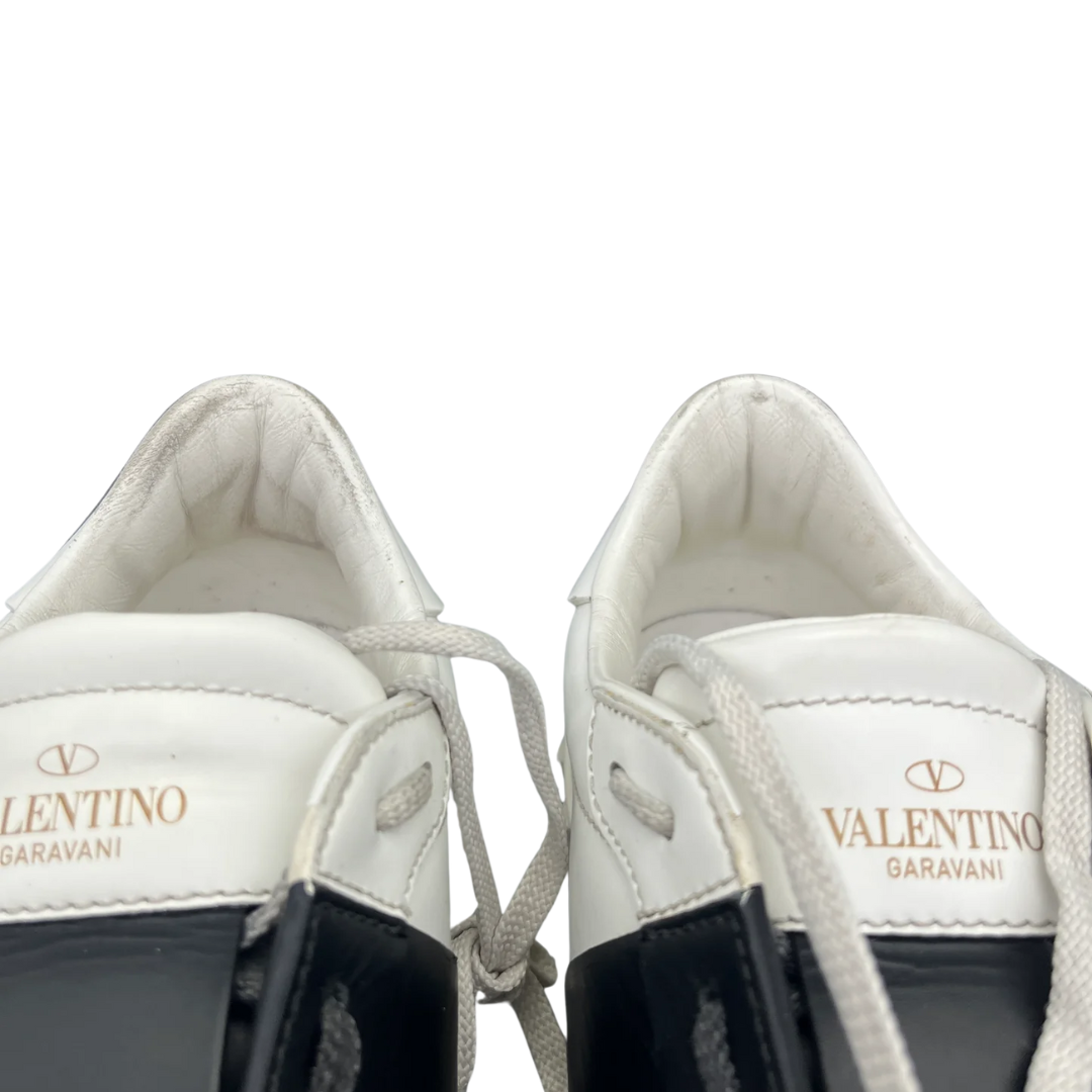 Valentino Garavani Open Sneakers (White Black)