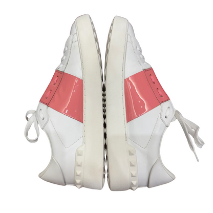 Valentino Garavani Open Sneakers (White Pink) (Womens)