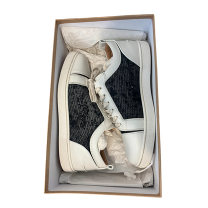 Christian Louboutin Louis Junior Sneakers (White Navy)