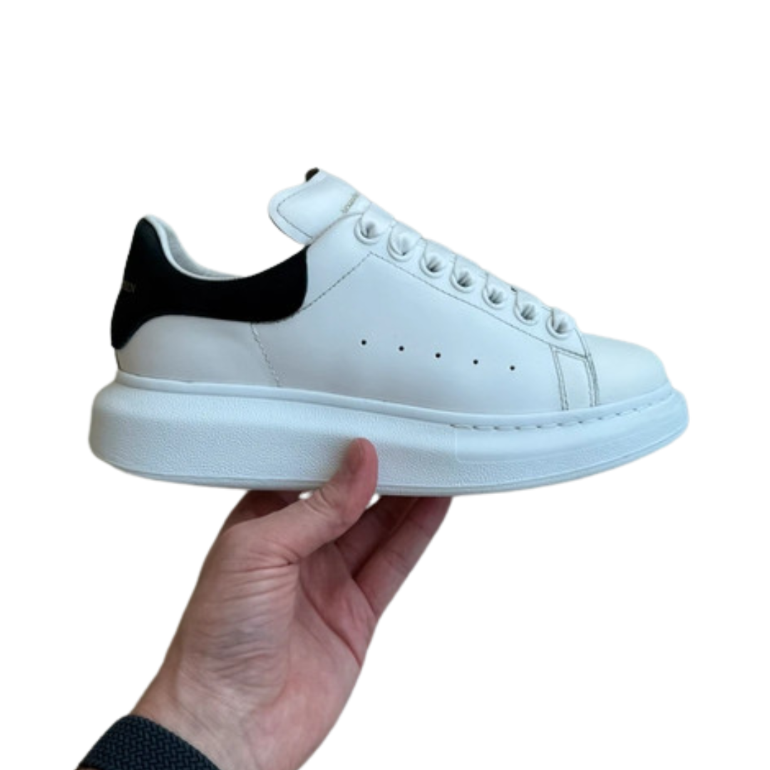 Alexander Mcqueen Sneakers (White Black) (Womens)