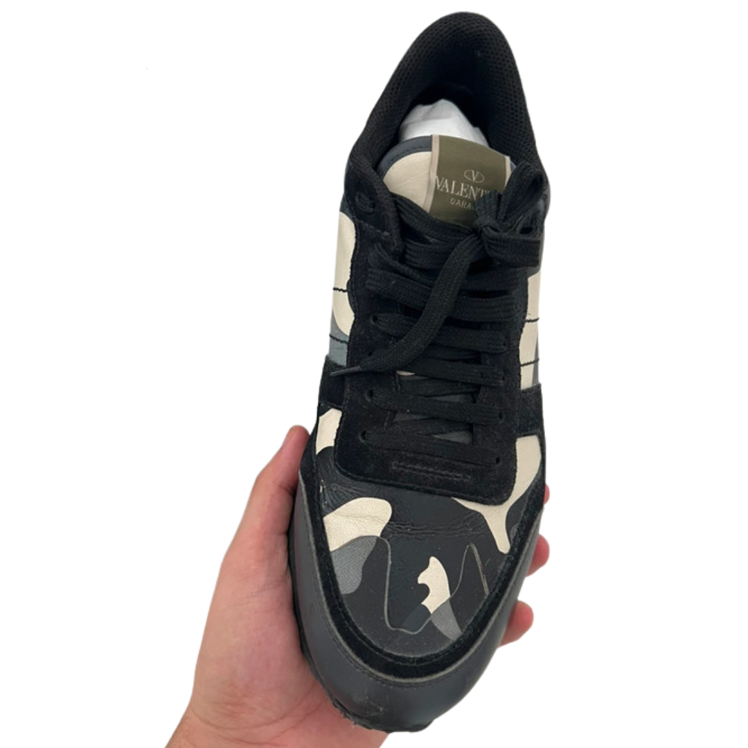 Valentino Garavani Rockrunner Sneakers (Black Camo)