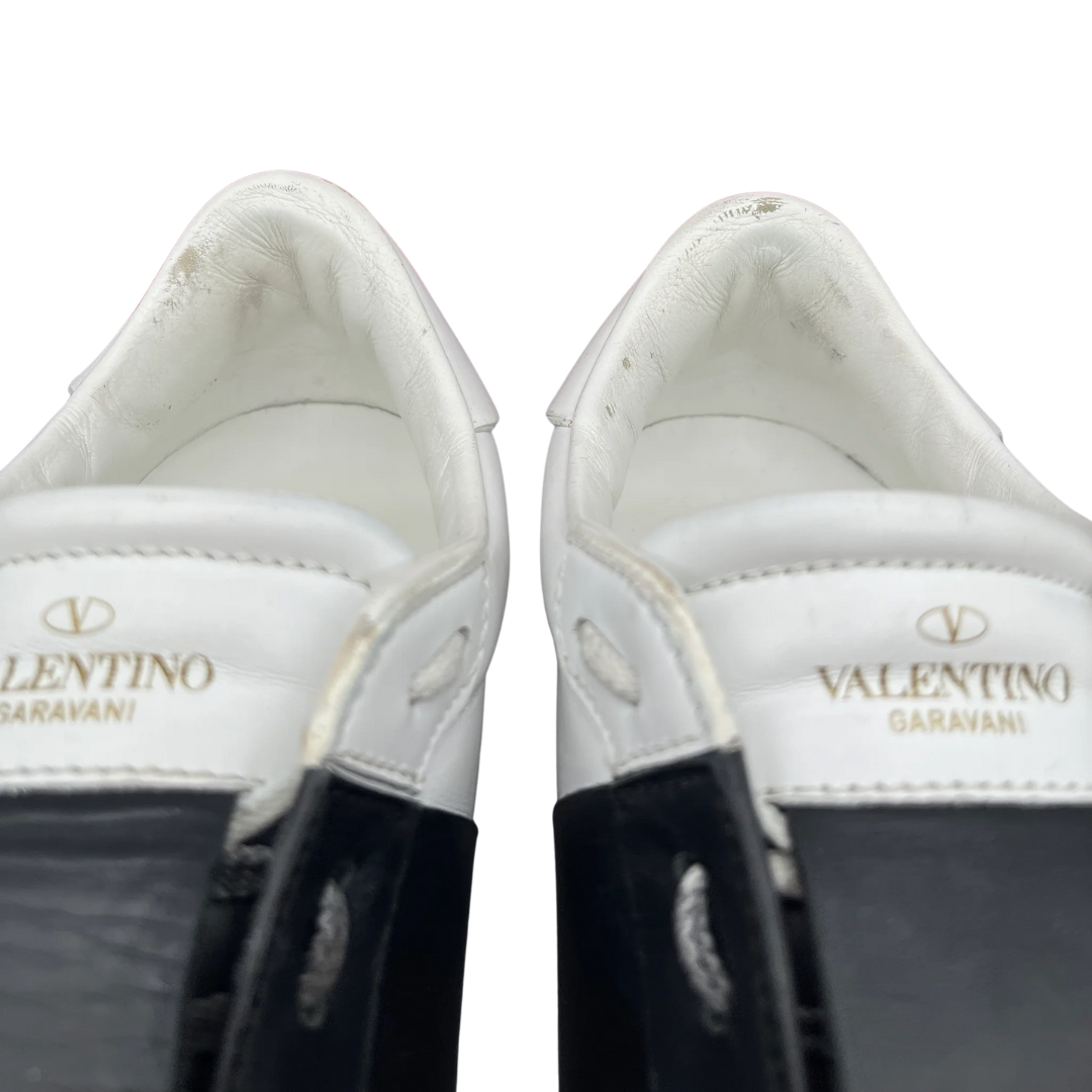 Valentino Garavani Open Sneakers (White Black)