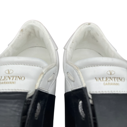 Valentino Garavani Open Sneakers (White Black)