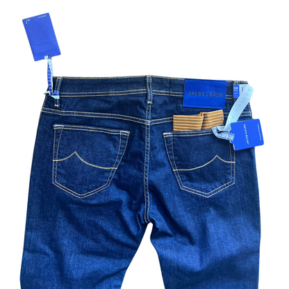 Jacob Cohën Bard Slim Fit Jeans (Navy) (New)