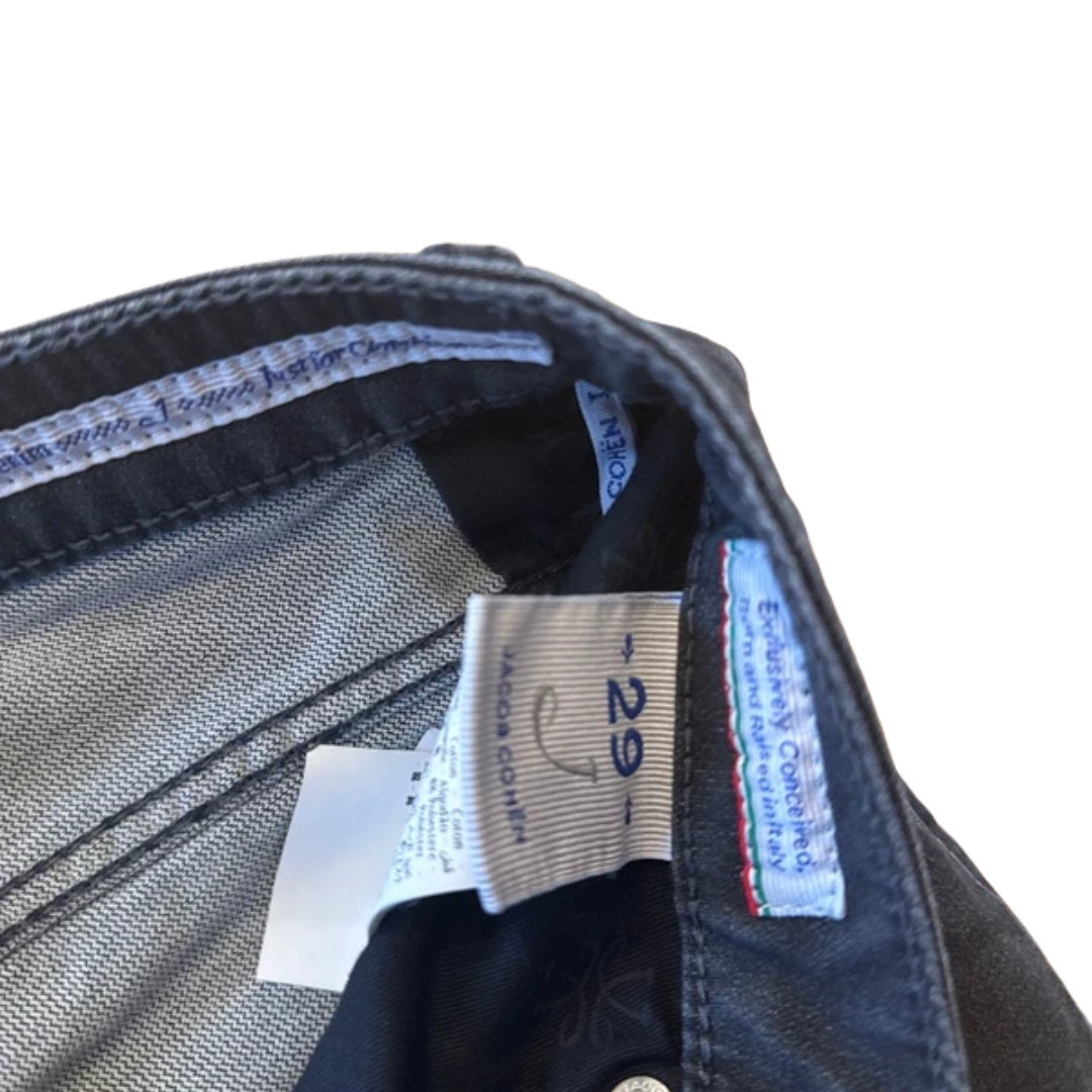Jacob Cohën 622 Slim Fit Jeans (Black)