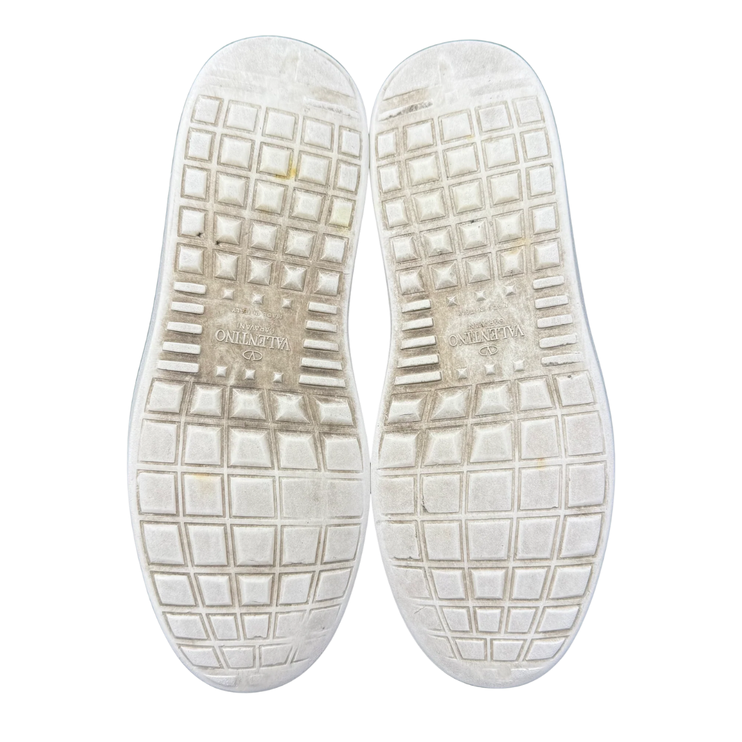 Valentino Garavani Open Sneakers (White Pink) (Womens)