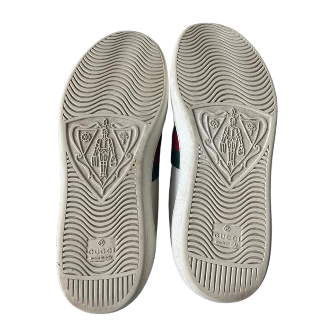 Gucci Ace Sneakers (White)