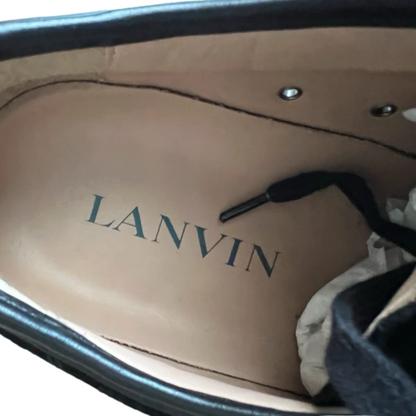 Lanvin Cap Toe Sneakers (Black)