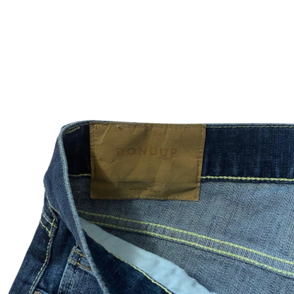 Dondup Ritchie Distressed Skinny Fit Jeans (Navy)
