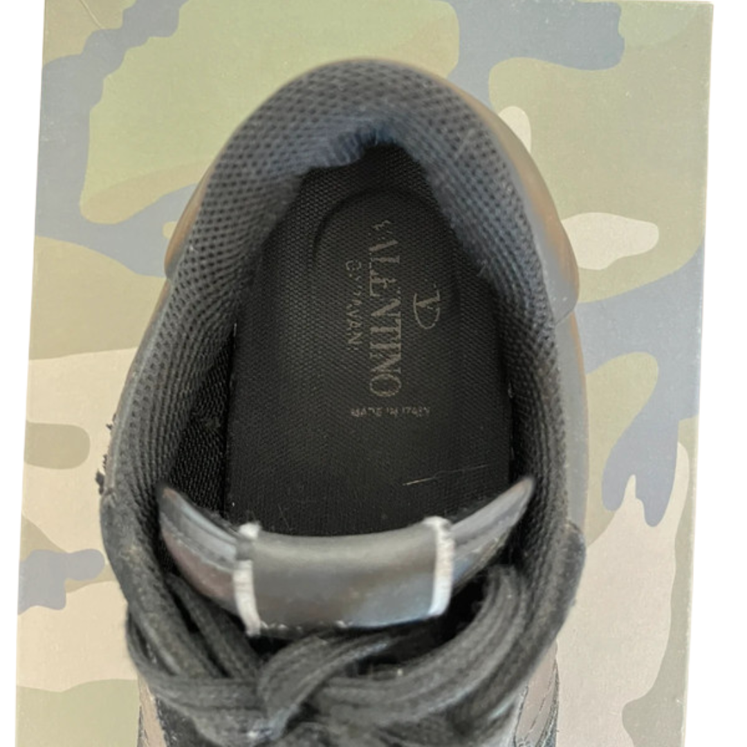 Valentino Garavani Rockrunner Sneakers (Black)