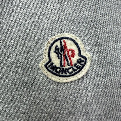 Moncler Maglia Tricot Cardigan Jacket (Grey)