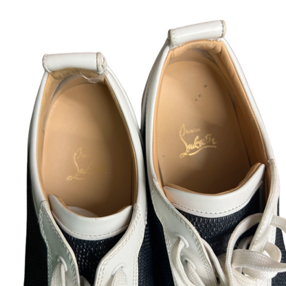 Christian Louboutin Louis Junior Sneakers (White Black)