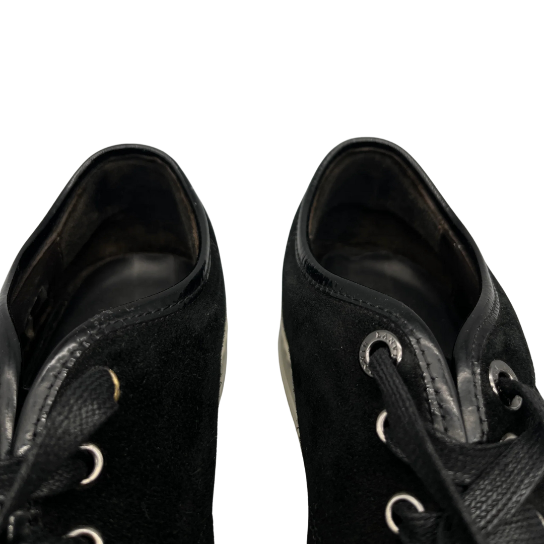 Lanvin Cap Toe Sneakers (Black)