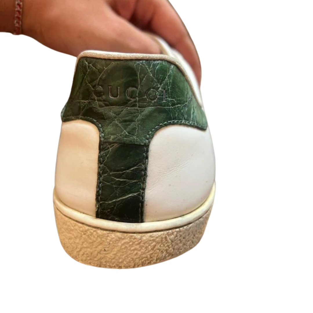 Gucci Ace Sneakers (White)
