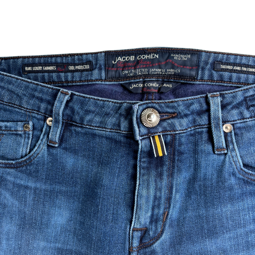 Jacob Cohën 696 Slim Fit Jeans (Navy)