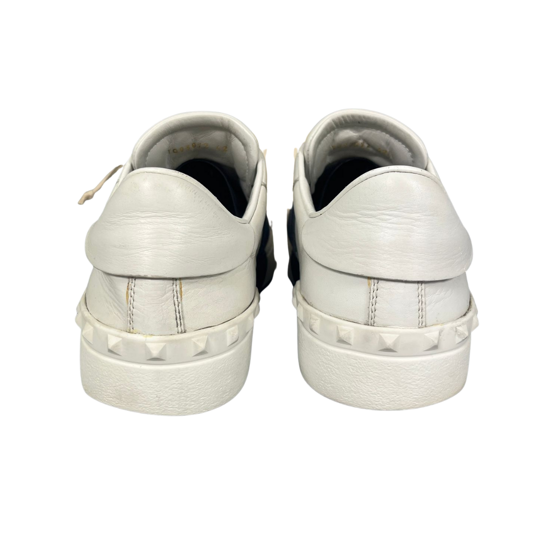 Valentino Garavani Open Sneakers (White Navy)