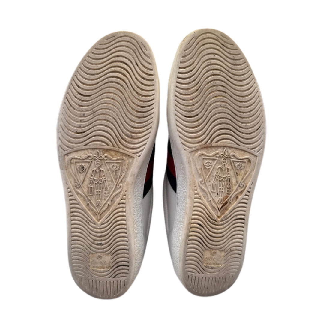 Gucci Ace Sneakers (White)