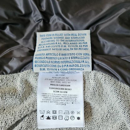 Moncler Maglia Cardigan Jacket (Grey)