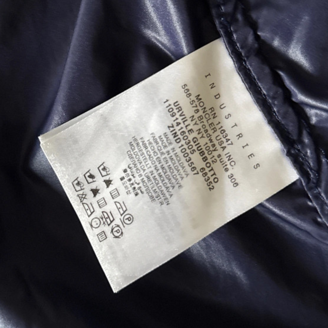 Moncler Urville Windbreaker Jacket (Navy)