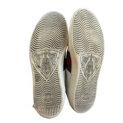 Gucci Ace Sneakers (White)