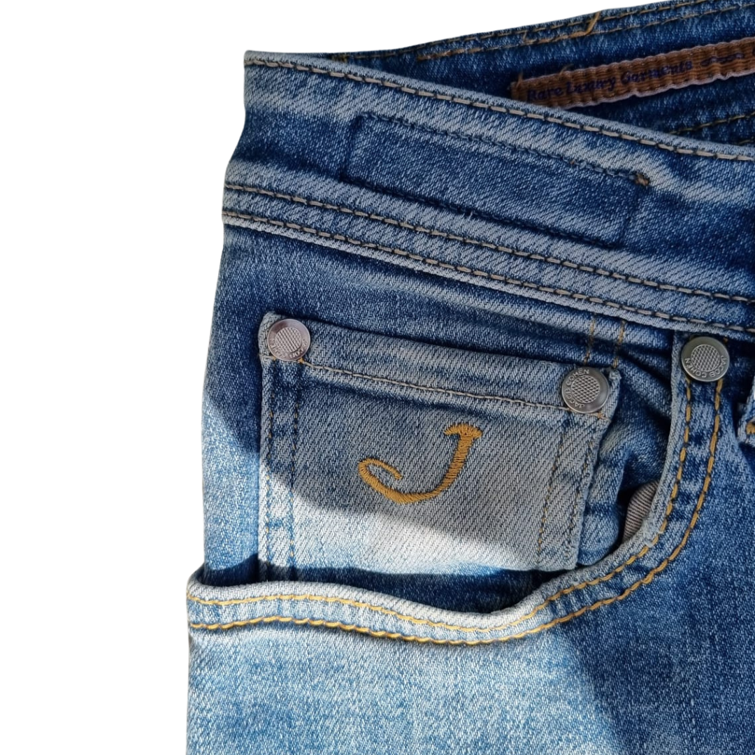 Jacob Cohën 622 Limited Edition Slim fit Jeans (Navy Blue)