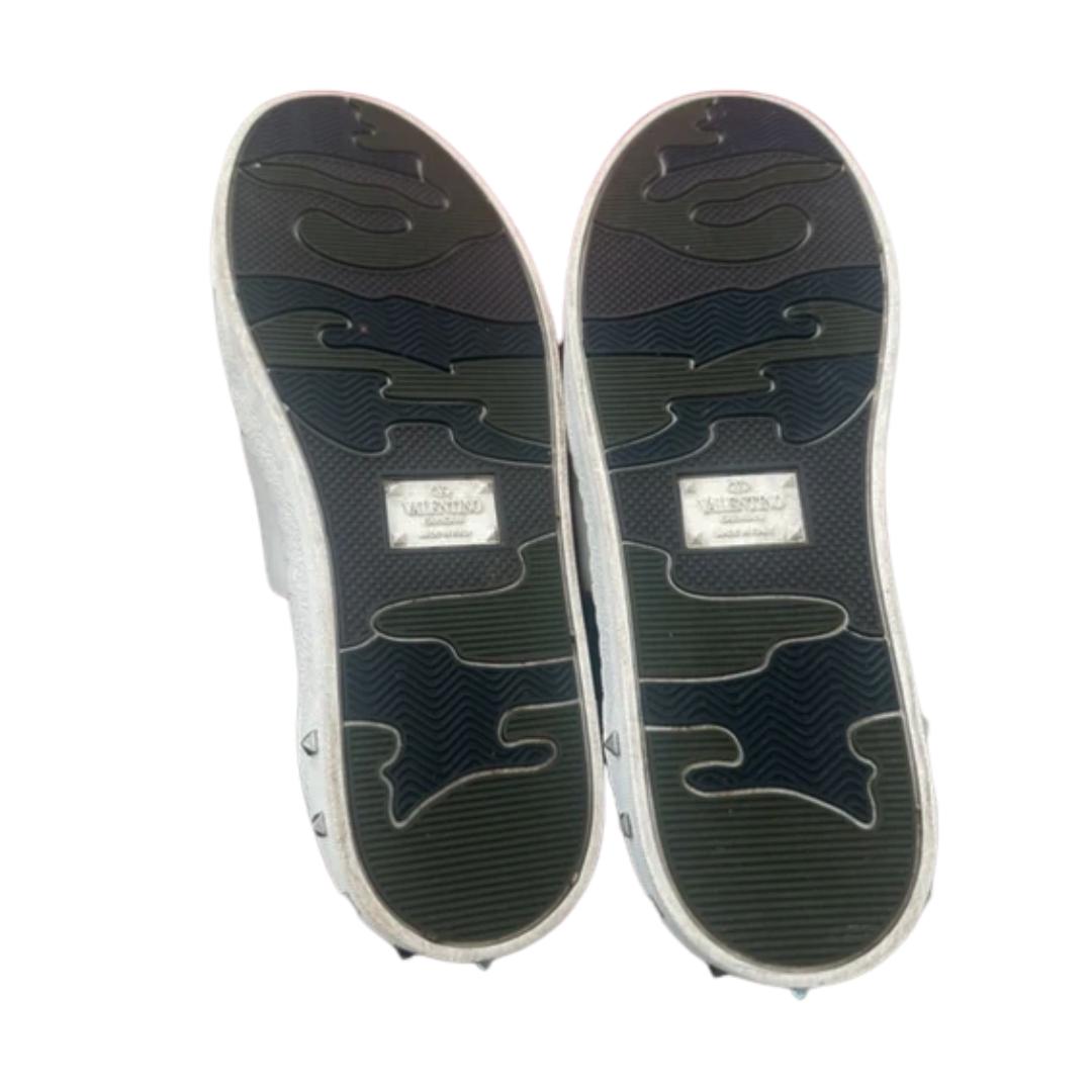 Valentino Garavani Flycrew Sneakers (Burgundy) (Womens) (New)