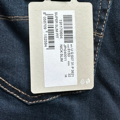 Jacob Cohën Nick Slim Fit Jeans (Navy) (New)