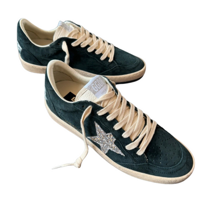 Golden Goose Ballstar Sneakers (Dark Green) (New) (Womens)