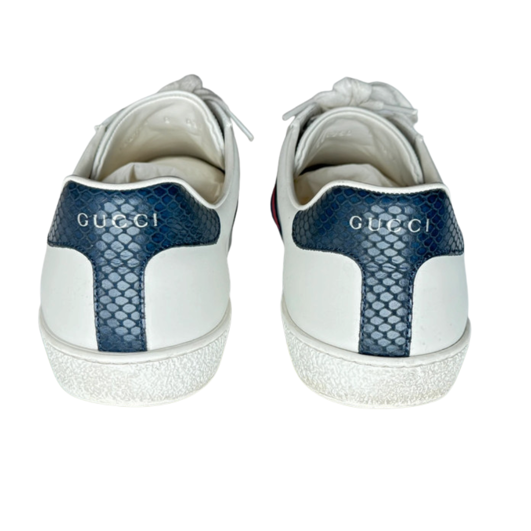 Gucci Ace Sneakers (White)