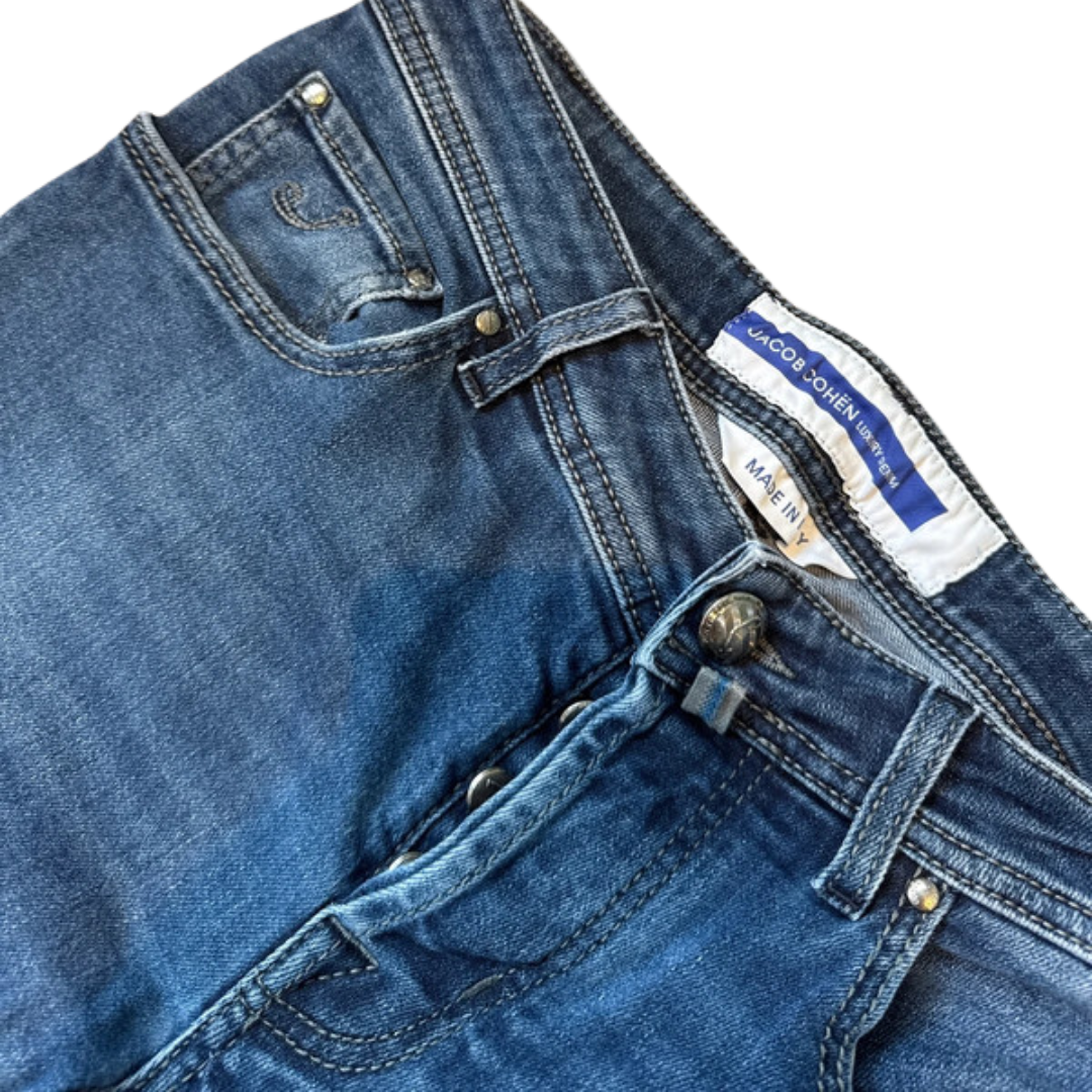 Jacob Cohën Nick Slim fit Jeans (Navy)