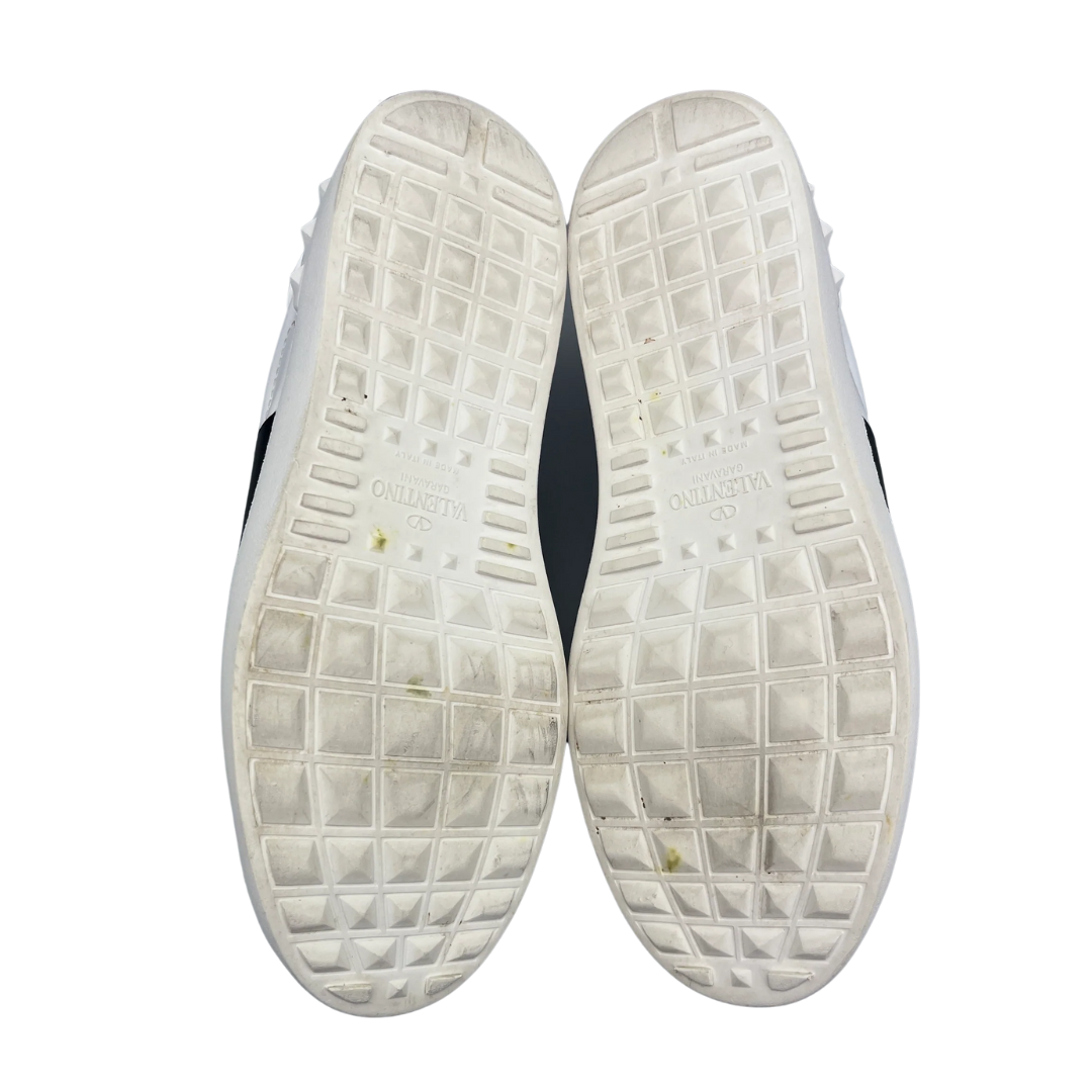 Valentino Garavani Open Sneakers (White Black)