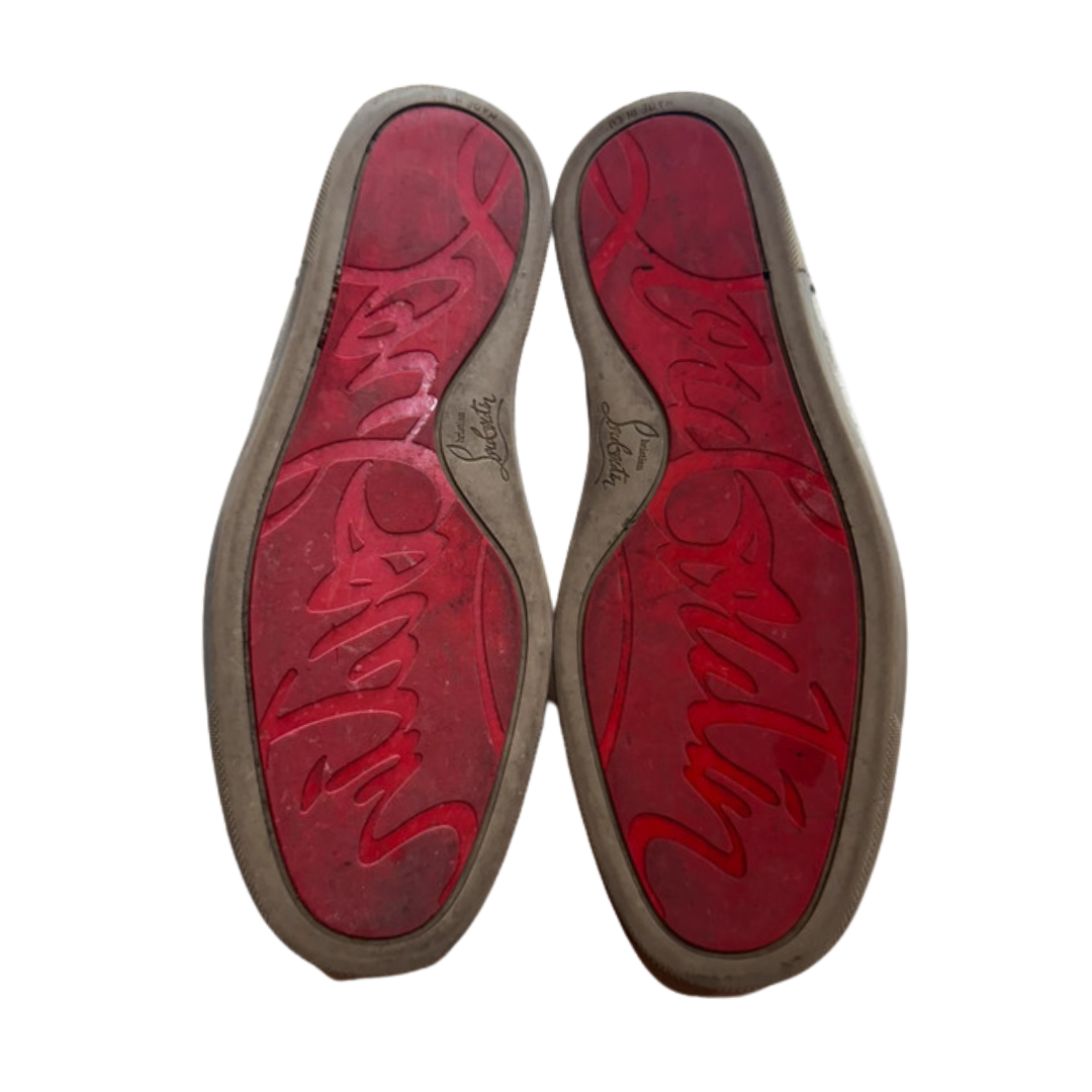 Christian Louboutin Louis Junior Sneakers (Khaki)