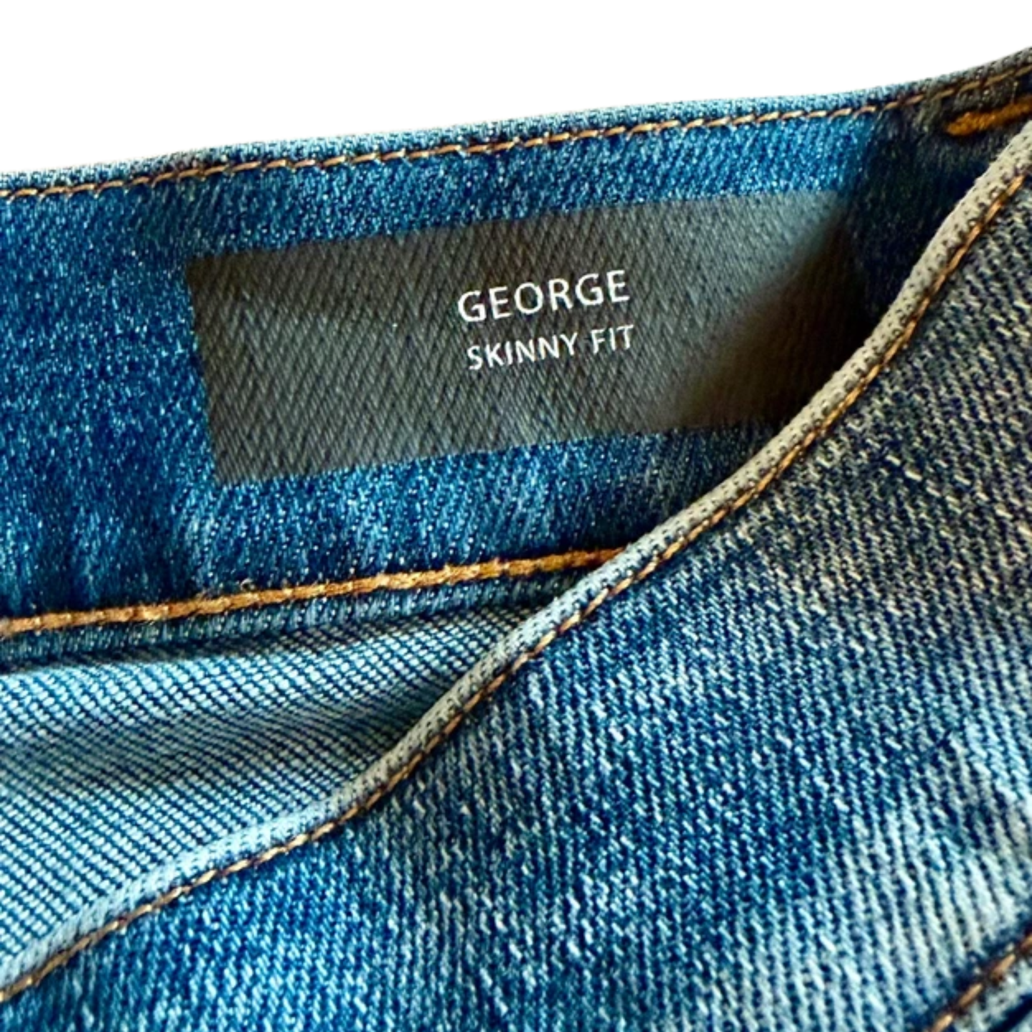 Dondup George Skinny Fit Jeans (Navy)