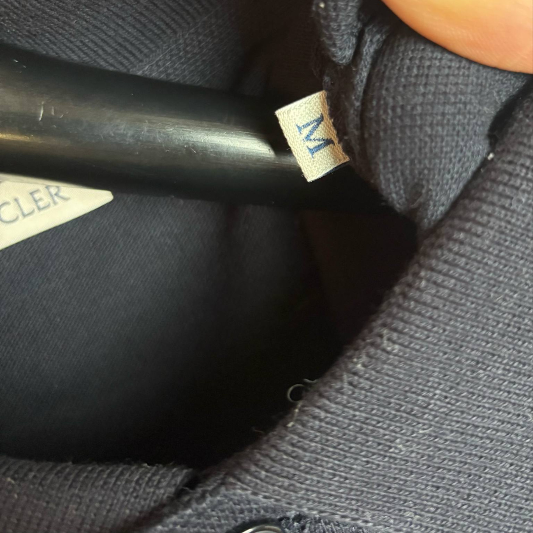 Moncler Maglia Polo Shirt (Navy)